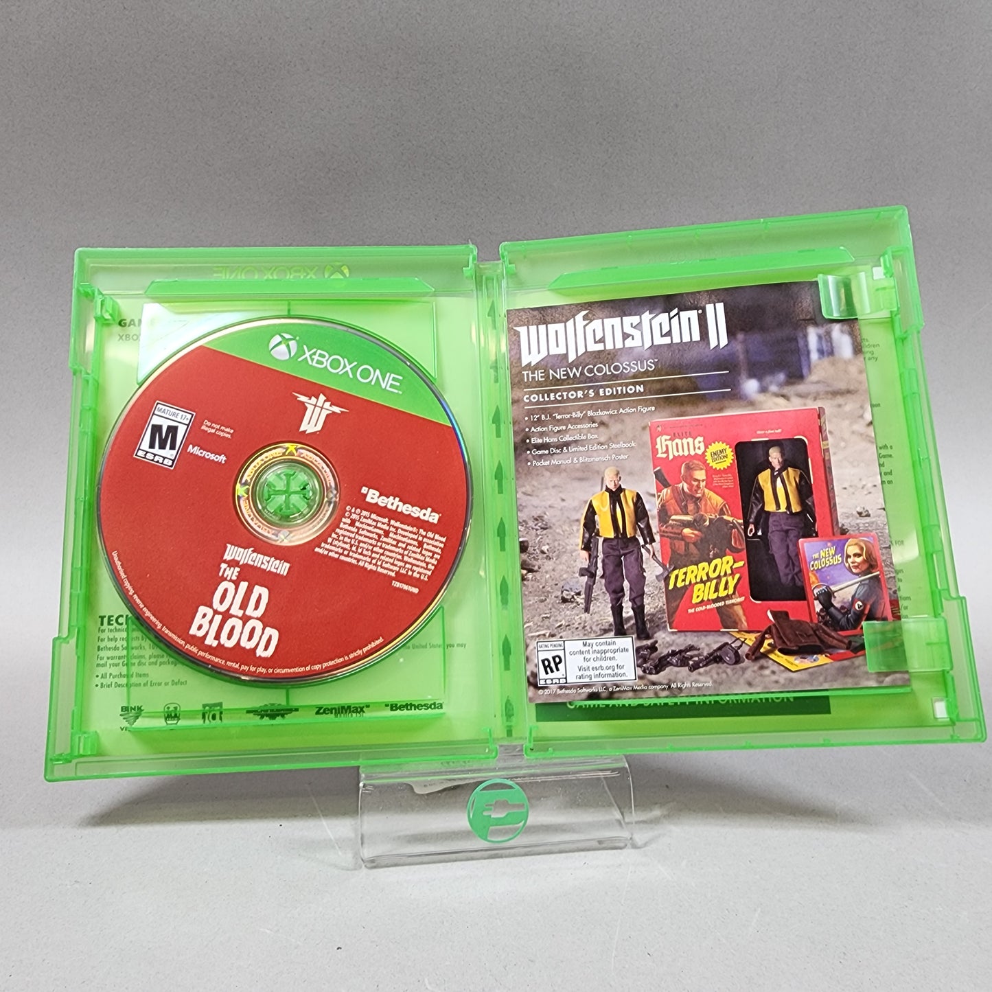 Wolfenstein The New Order and The Old Blood (Microsoft Xbox One, 2017)
