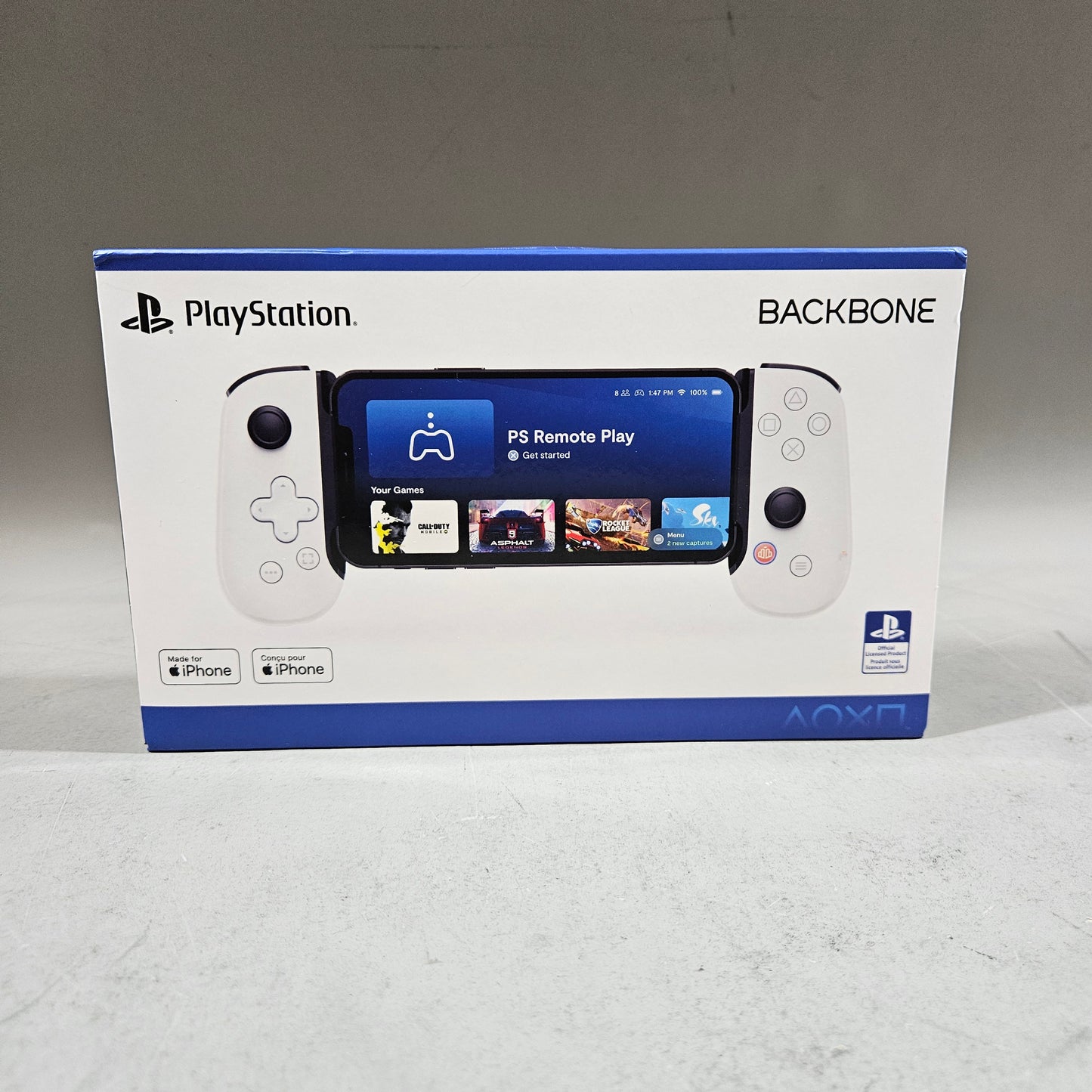 Backbone One PlayStation Edition (Lightning) Mobile Gaming Controller B09ZXTRKQ9