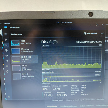 HP Laptop  15-EG0067ST 13.4" N150 800MHz 4GB RAM 128GB SSD