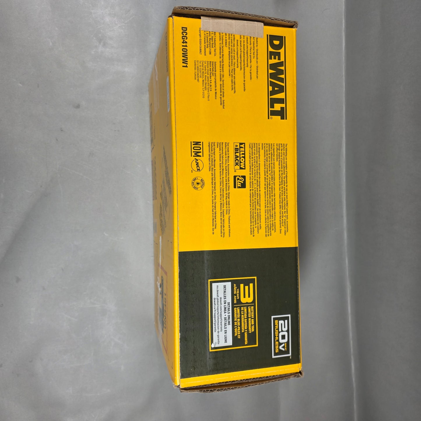 DeWalt DC6410TY1 20V MAX 4-1/2 in. (115mm) Small Angle Grinder