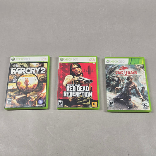 Lot of 3 Microsoft Xbox 360 Games
