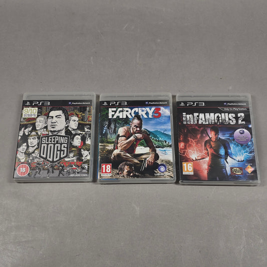 Lot of 3 Sony PlayStation 3 PS3 Games