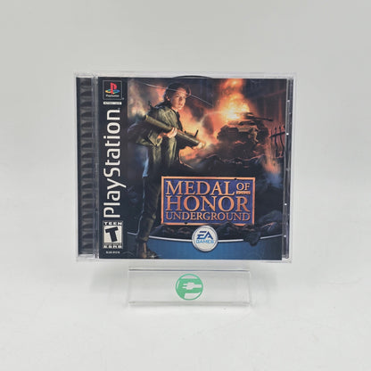 Medal of Honor Underground (Sony PlayStation 1 PS1, 2000)