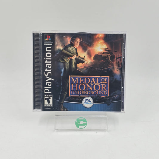 Medal of Honor Underground (Sony PlayStation 1 PS1, 2000)