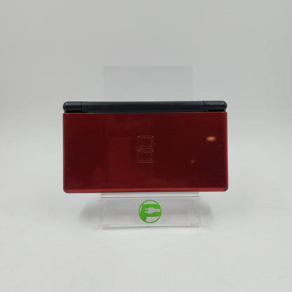 Nintendo DS Lite USG-USA-1 Black/Red Yellowed Lower Screen with Star Wars Games