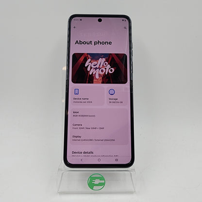 T-Mobile Locked Motorola Razr 2024 256GB 14 Black XT2453-3