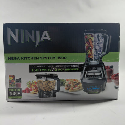 New Ninja Mega Kitchen System Blender & Food Processor 72oz 5-Speed