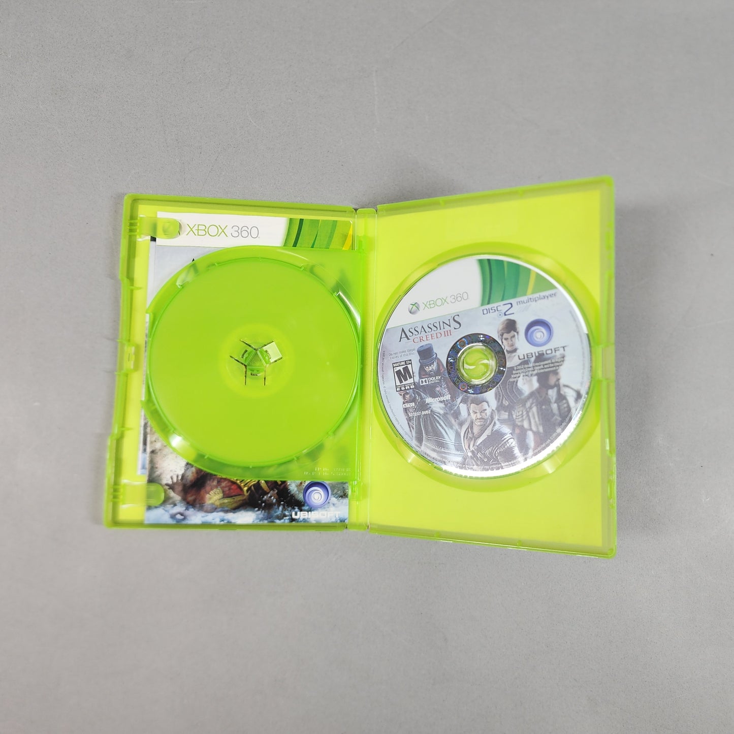 Lot of 5 Microsoft Xbox 360 Games - Assassin's Creed Game Bundle