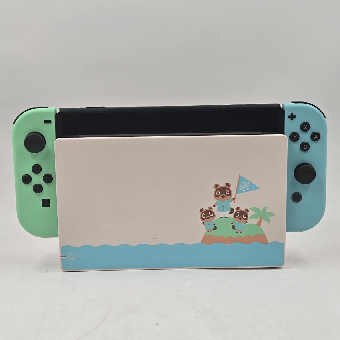 Nintendo Switch v2 Video Game Console HAC-001 (-01) Animal Crossing Edition