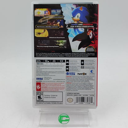 Sonic x Shadow: Generations (Nintendo Switch, 2024)