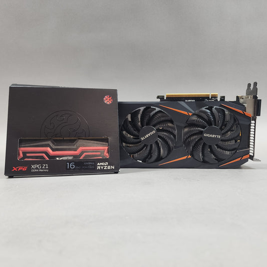 Gigabyte GeForce GTX 1060 3GB GDDR5 Graphics Card with 16GB Ram Bundle