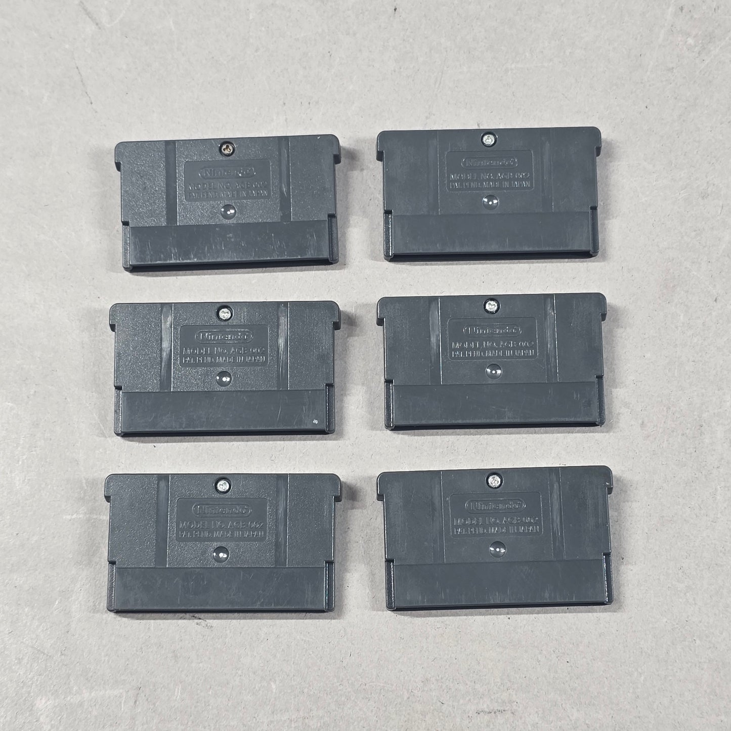 Lot of 6 Nintendo Game Boy Advance Games