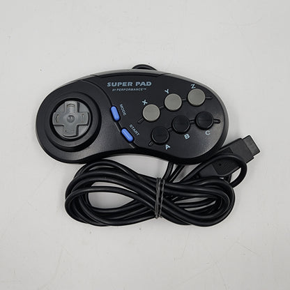 Sega Genesis Super Pad Black