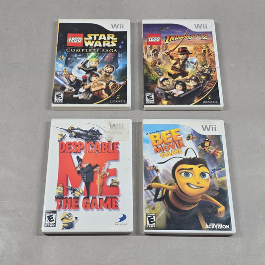 Lot of 4 Nintendo Wii Games