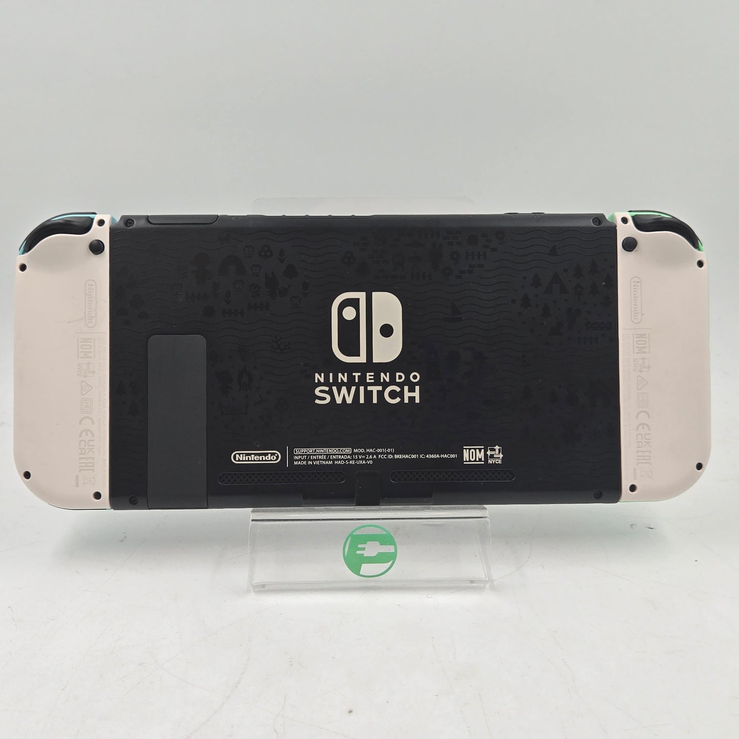 Nintendo Switch v2 Video Game Console HAC-001 (-01) Animal Crossing Edition