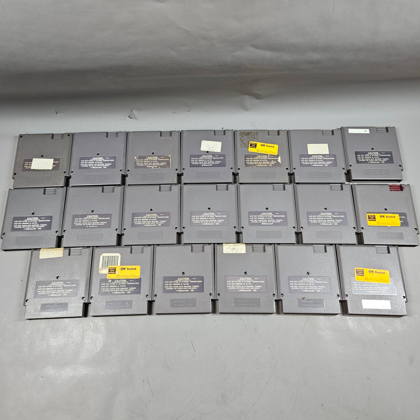 Lot of 20 Nintendo NES Games