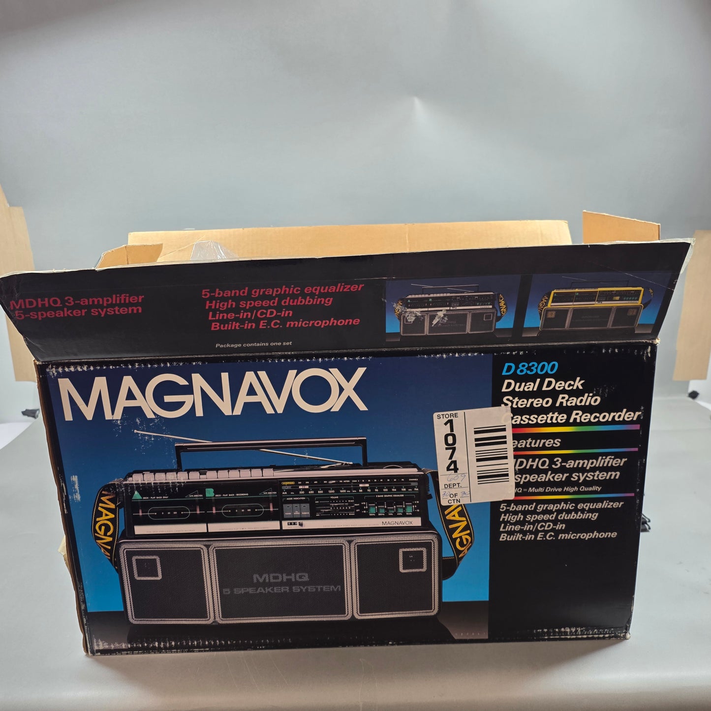 Magnavox D8300 Boombox