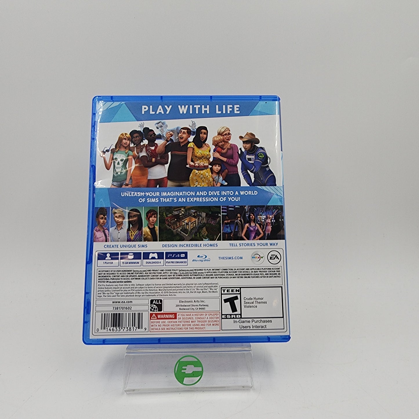 The Sims 4 (Sony PlayStation 4 PS4, 2017)