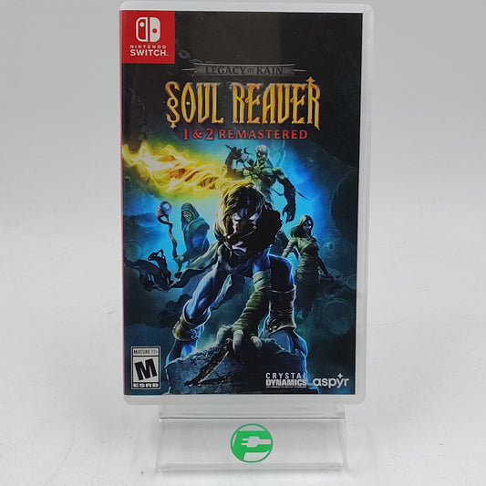 Legacy Of Kain Soul Reaver 1 & 2 Remastered (Nintendo Switch, 2025)