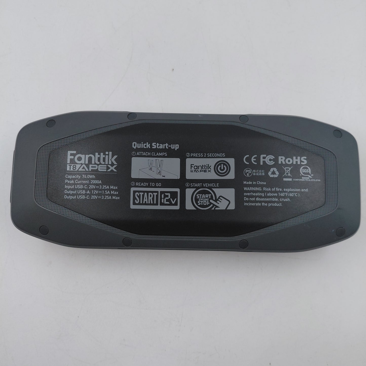 Fantik T8 Apex Portable Car Starter T8