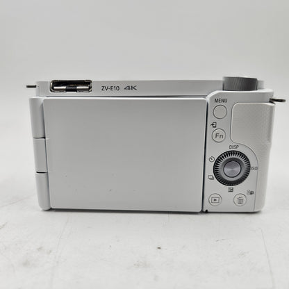 Sony ZV-E10 24.2MP APS-C Interchangeable Lens Camera 0 Shutter Count