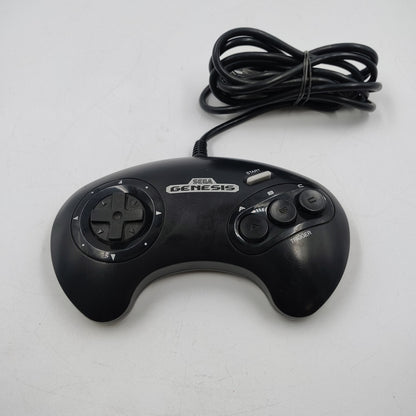 Sega Genesis 3 Button Controller Black 1650