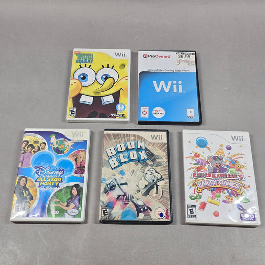 Lot of 5 Nintendo Wii Games