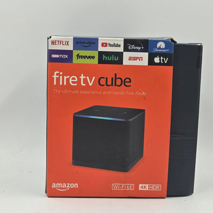 Fire Tv Cube Amazon Wi-Fi 6E 4K HDR
