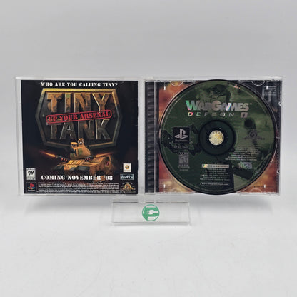 War Games Defcon 1 (Sony PlayStation 1 PS1, 1998)