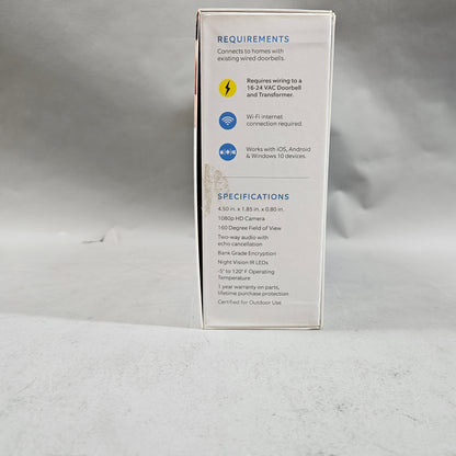 Ring Video Doorbell Video Doorbell B01-X