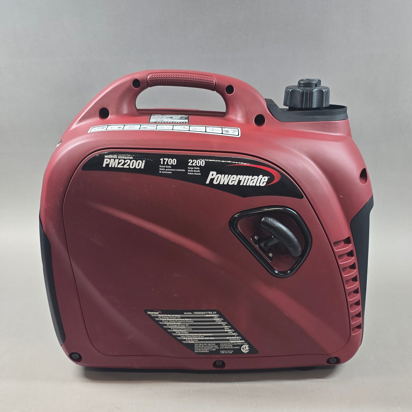 Powermate PM2200i Inverter Portable Generator 10000001790.01