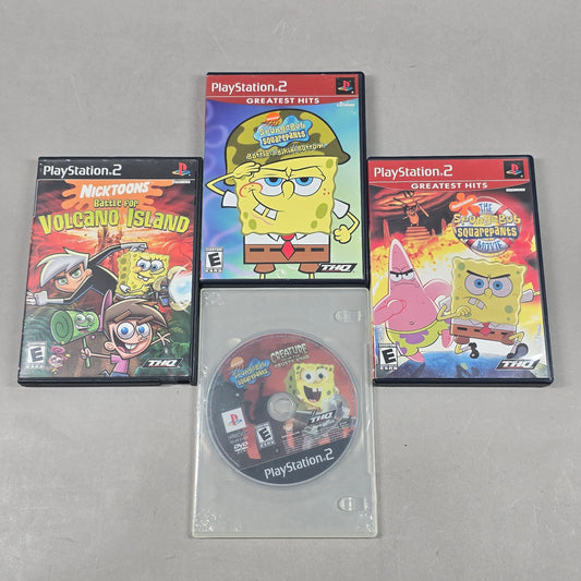 Lot of 4 Sony PlayStation 2 PS2 Games