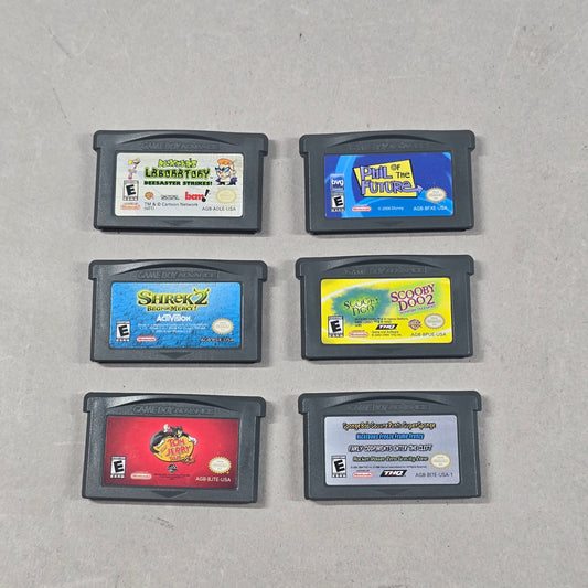Lot of 6 Nintendo Game Boy Advance Games