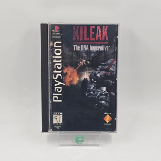 Kileak the DNA Imperative (Sony PlayStation 1 PS1, 1995)
