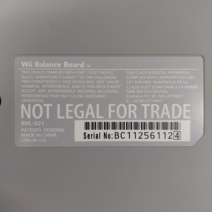 Nintendo Wii Balance Board White RVL-021