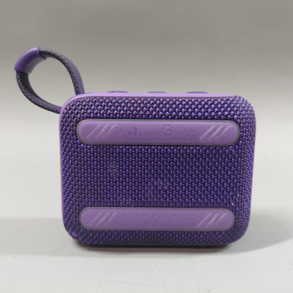 JBL Go 4 Portable Bluetooth Pocket Speaker Purple