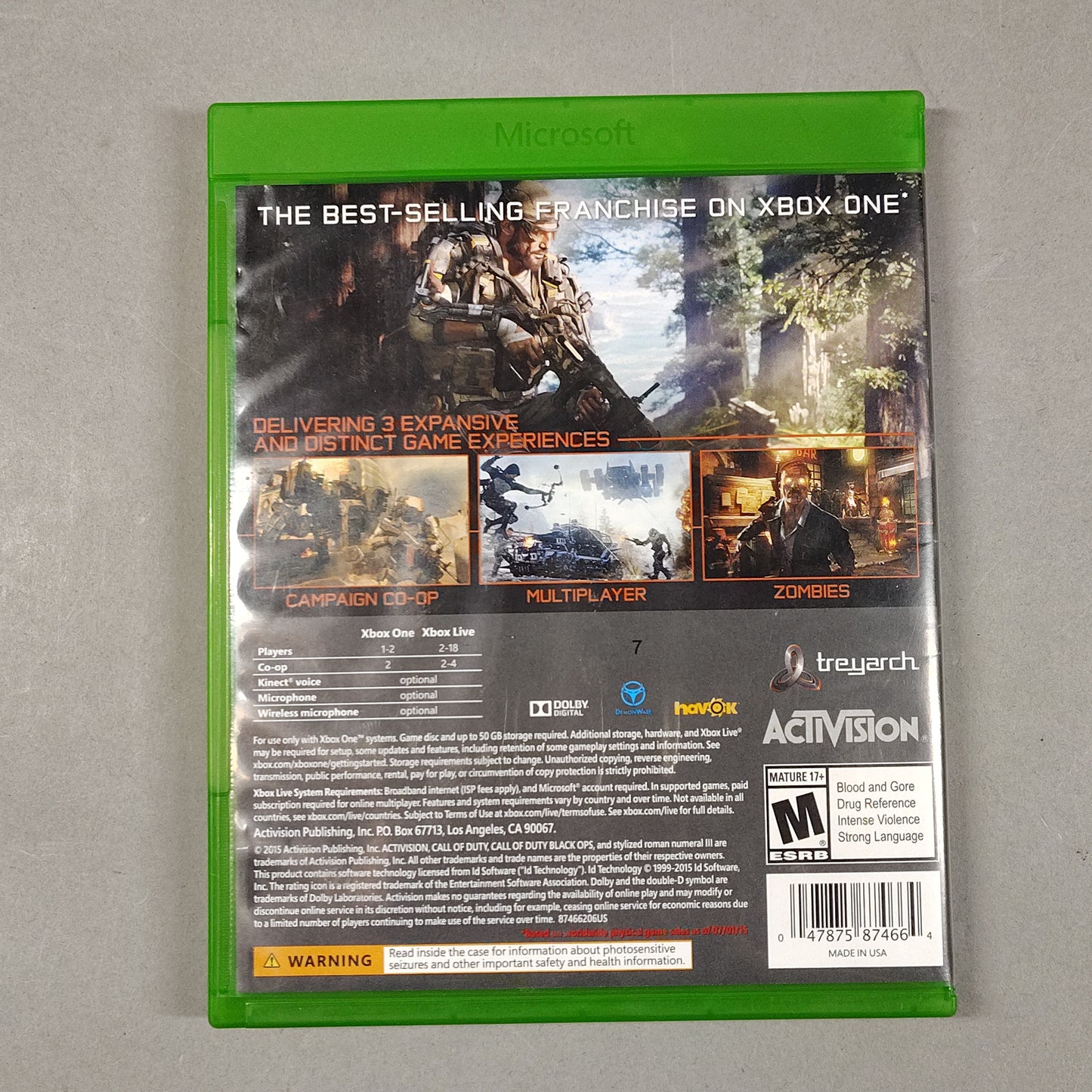 Microsoft Xbox One S 1TB Console Gaming System White 1681 W/ Call Of Duty Bundle