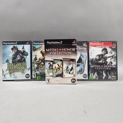 Lot of 2 Sony PlayStation 2 PS2 Games Medal of Honor