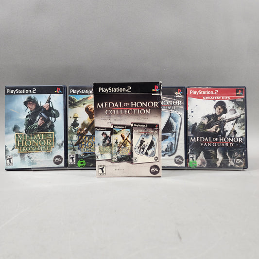 Lot of 2 Sony PlayStation 2 PS2 Games Medal of Honor