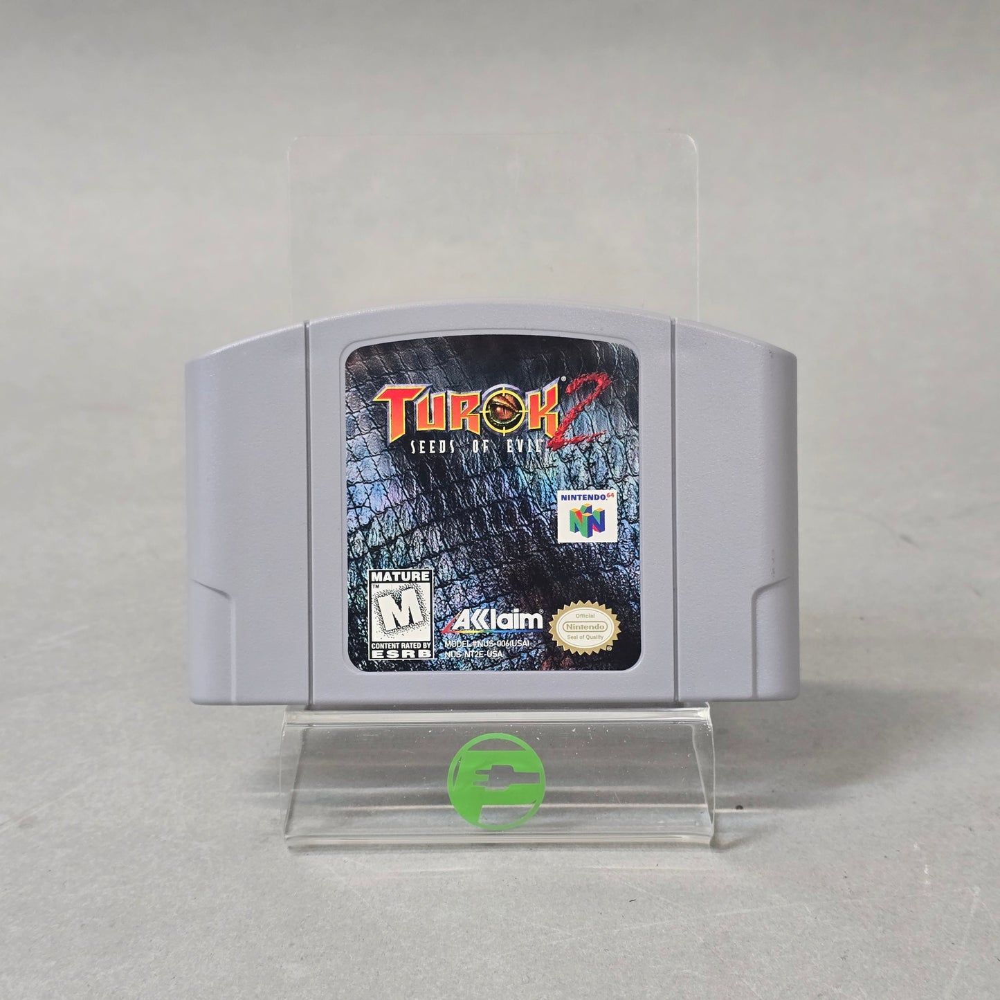 Nintendo 64 Game Bundle: Turok 2: Seeds of  Evil (N64,  1998) & Blast Corps (N64, 1996)