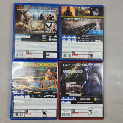 PS4 Must Plays Bundle Playstation 4 Lot of 4 PS4 Games