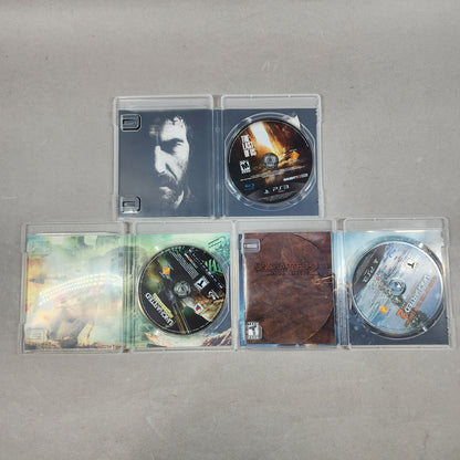 Last of Us, Uncharted 1 &amp; 2 Lot of 3 PlayStation 3 PS3 Games