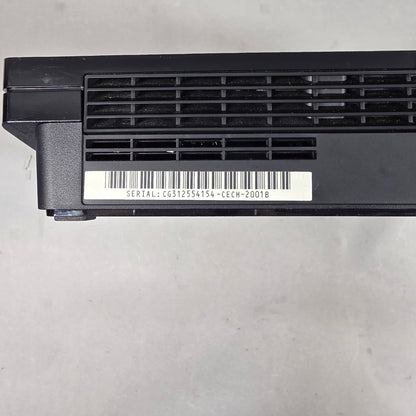 Sony PlayStation 3 Fat PS3 500GB Black Console Gaming System CBEH1000