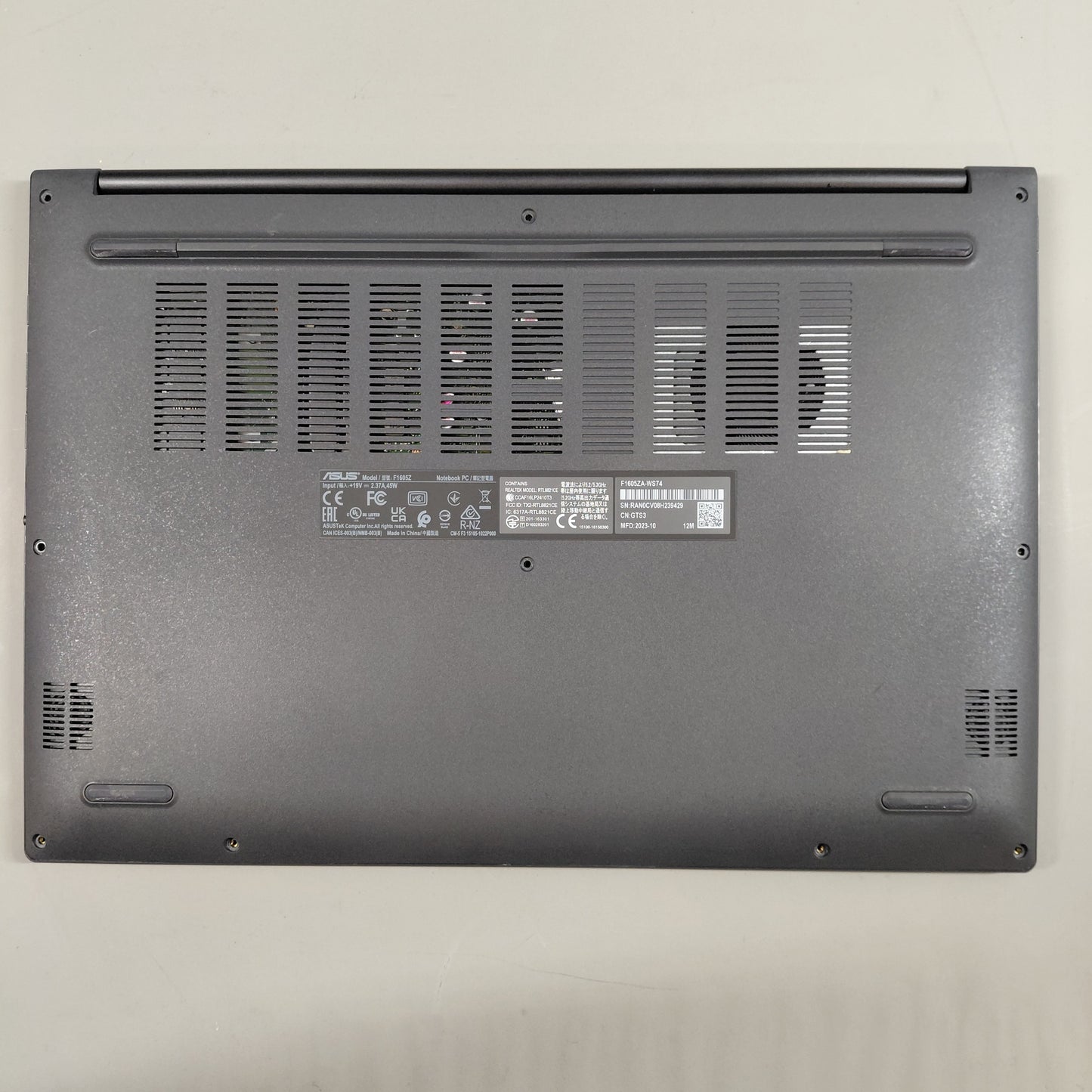 Asus Vivobook 16 F1605Z 16" i7-1255U 1.7GHz 40GB RAM 1TB SSD