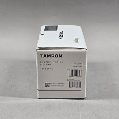 Tamron 20-200mm f/2.8-5.6 20-200mm f/2.8-5.6 For Sony E-Mount