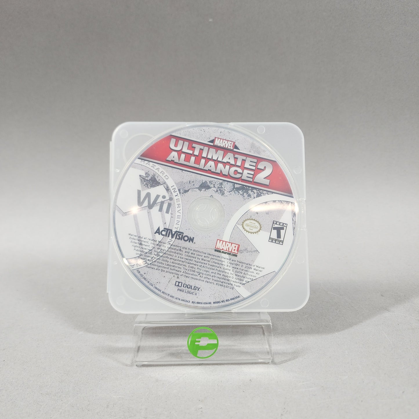 Lot of 2 Nintendo Wii Games Ultimate Alliance Bundle Disc Only