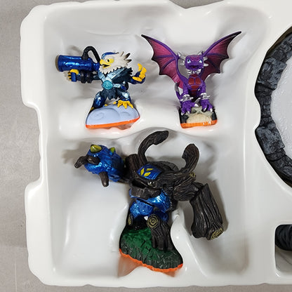 Nintendo Wii Skylander Giants Bundle Video Game Console RVL-101 Aqua Blue