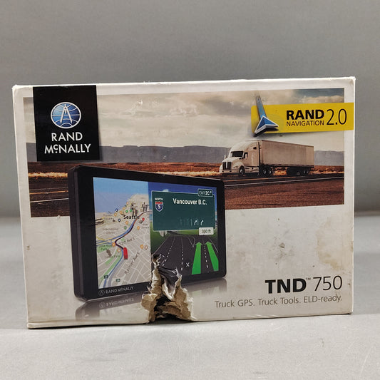 Rand McNally TND 750 GPS Reciever