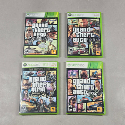 Lot of 4 Microsoft Xbox 360 Games