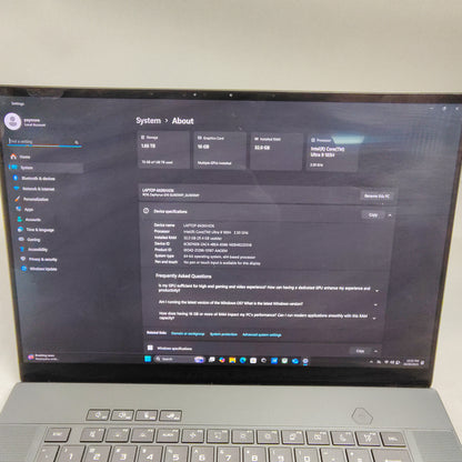 Asus ROG Strix G16 16" Core Ultra 9 185H 2.5GHz 32GB RAM 2TB SSD GeForce RTX 4090